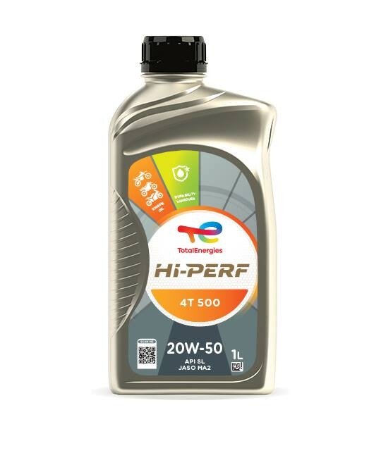 زيت محرك بنزين 1لتر (20w-50) - توتال500 4T